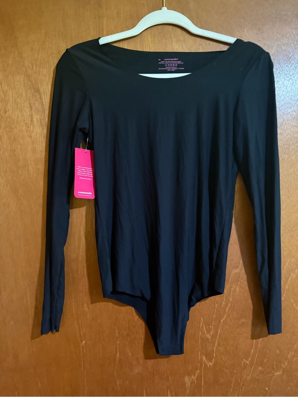 Commando butter long sleeve bodysuit